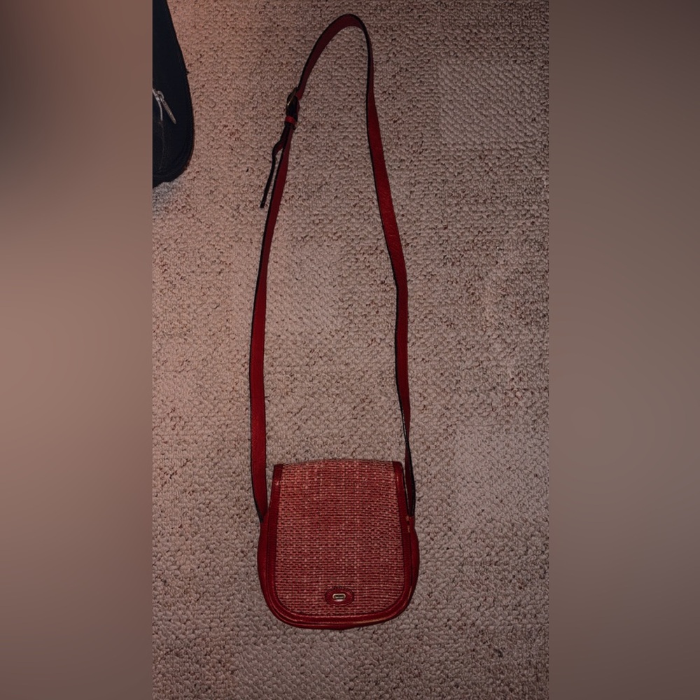 Elegant Red Crossbody Bag